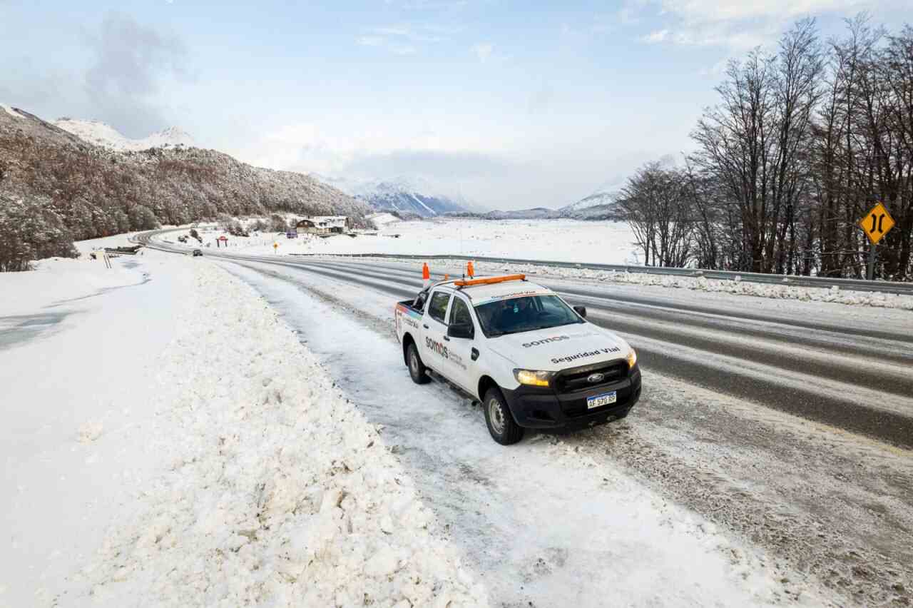 Alerta amarilla por nevadas y vientos fuertes para la zona centro y sur de la provincia