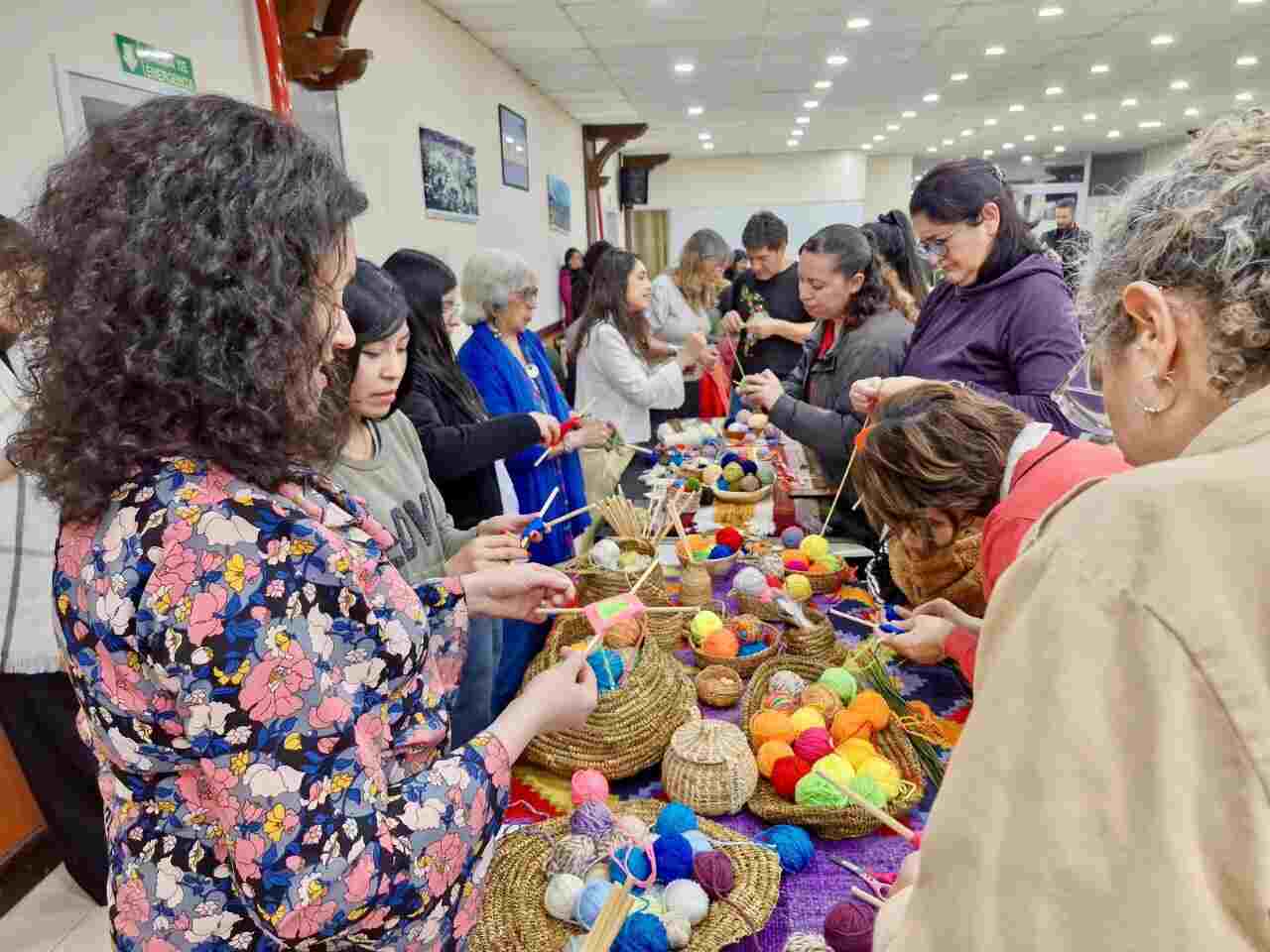 Se realizó el III encuentro de Arte Textil  “Tejiendo en el Fin del Mundo” en toda la provincia