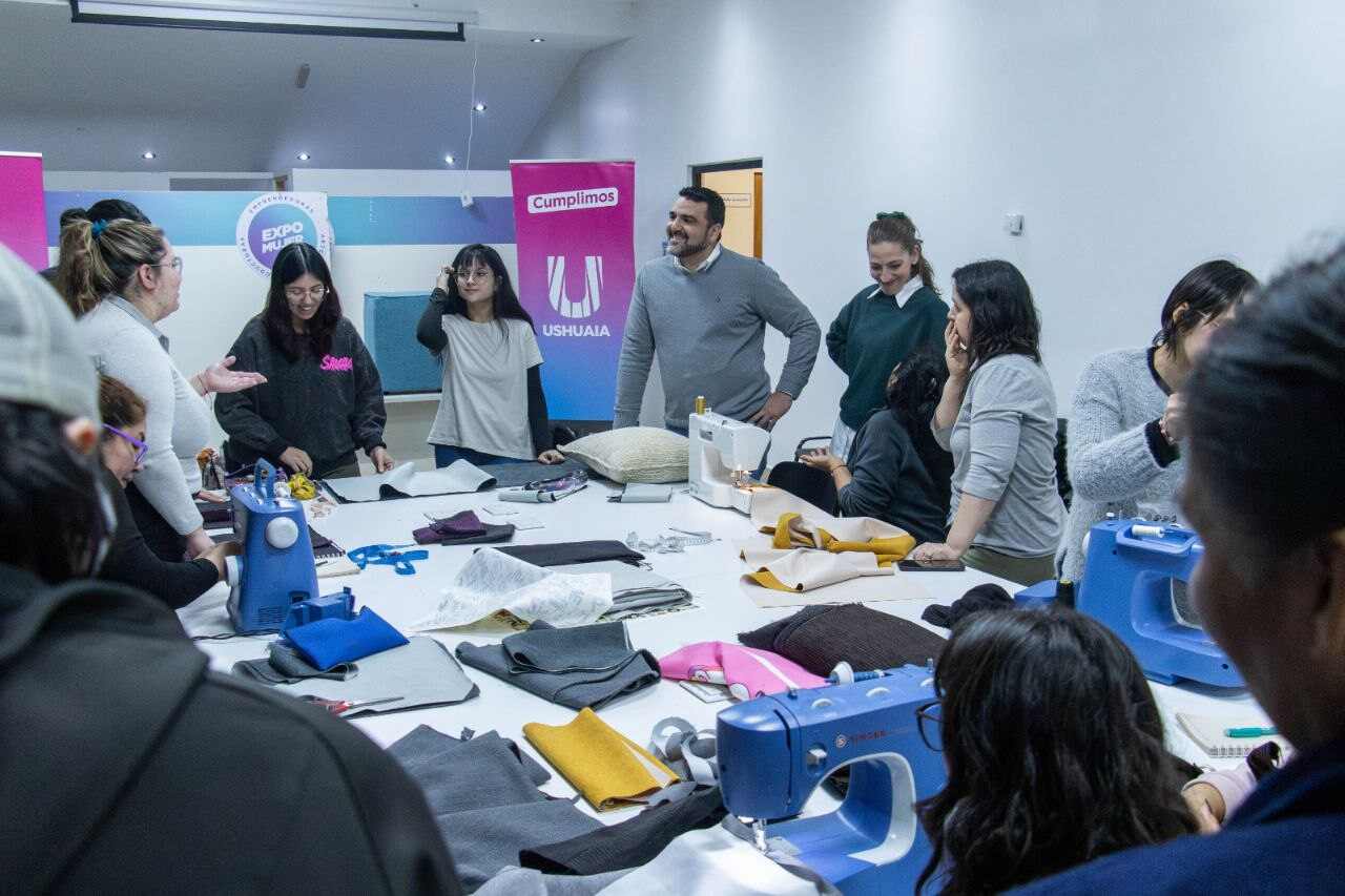 El Intendente Vuoto acompañó una nueva capacitación del Programa Mujeres en Marcha