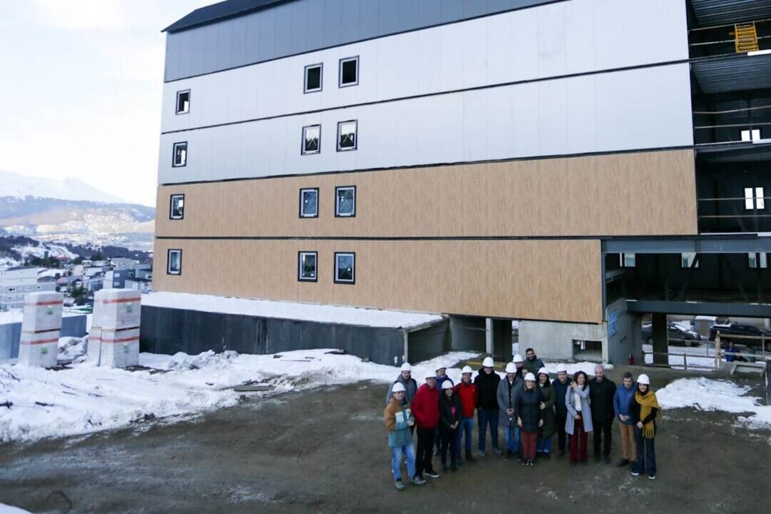 Histórica inversión en Ushuaia: Avanza la construcción del Hotel Ibis