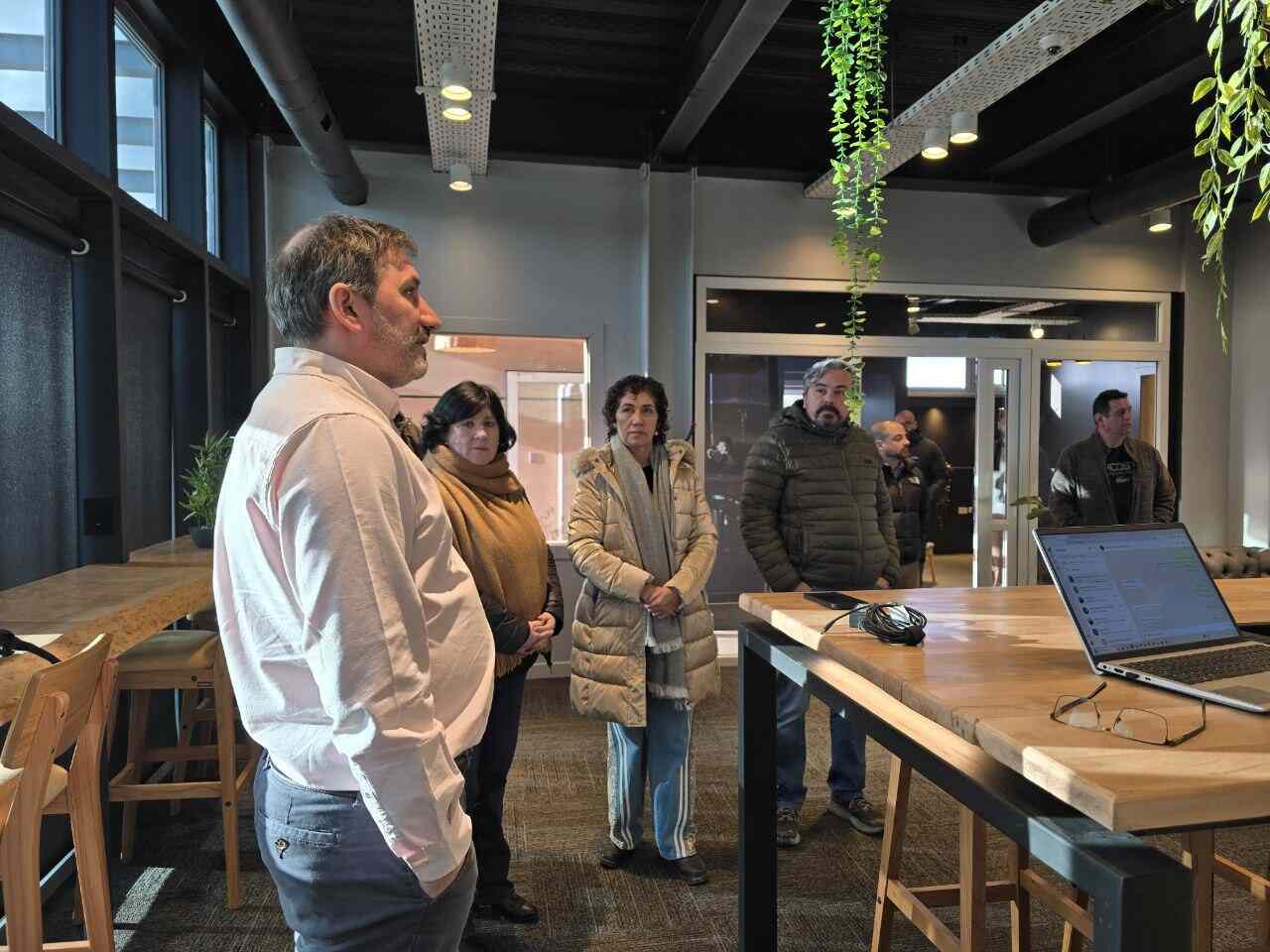 Concejales visitaron la empresa NetCalls, un Data Center que busca consolidarse como uno de los más grandes de la región