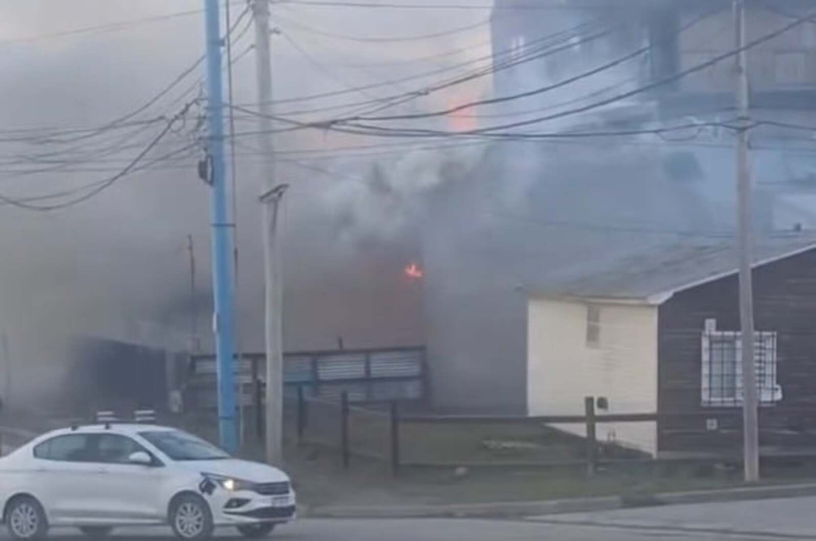 Incendio en Ushuaia con dos personas fallecidas