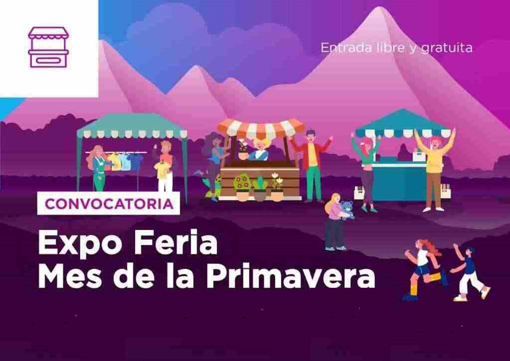 La Municipalidad invita a participar de la Expo Feria del Mes de la Primavera en el Gimnasio del Colegio Don Bosco