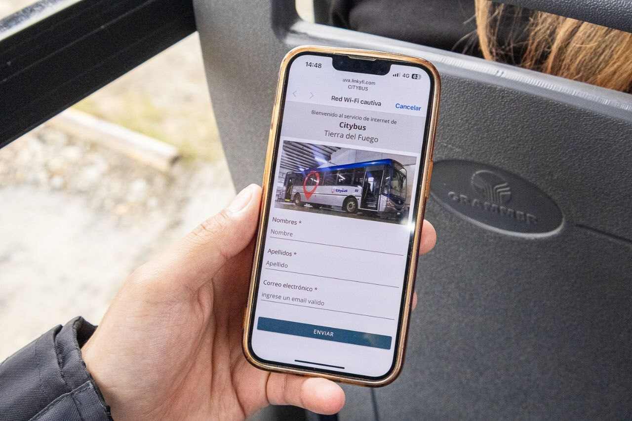 El Municipio de Río Grande y CityBus avanzan en la instalación de conexión wifi en el transporte público