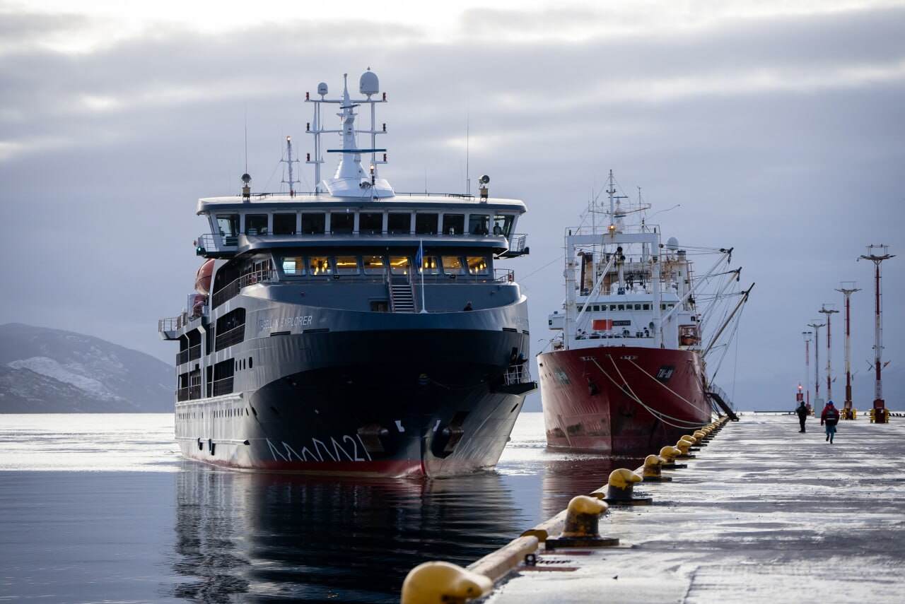 Ushuaia recibió al primer Crucero Antártico de la temporada 2025-2026