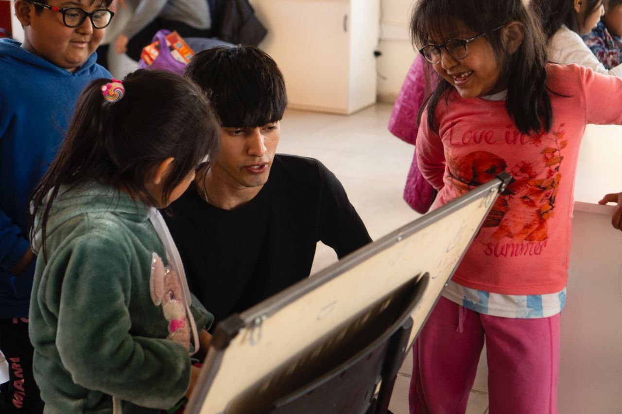 Estudiantes del IPES realizaron prácticas docentes en el “Filomena Grasso”