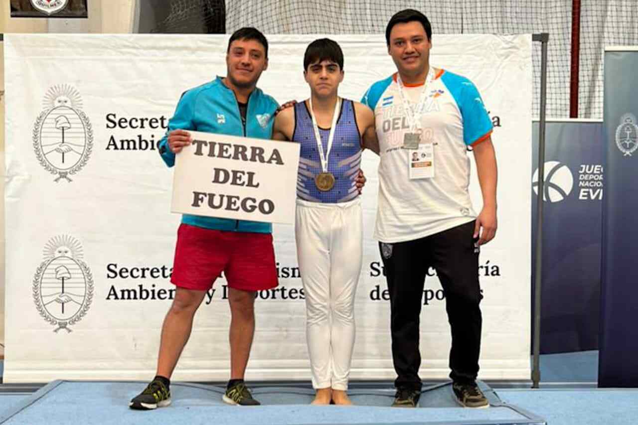 Oro Fueguino en los Juegos Nacionales Evita