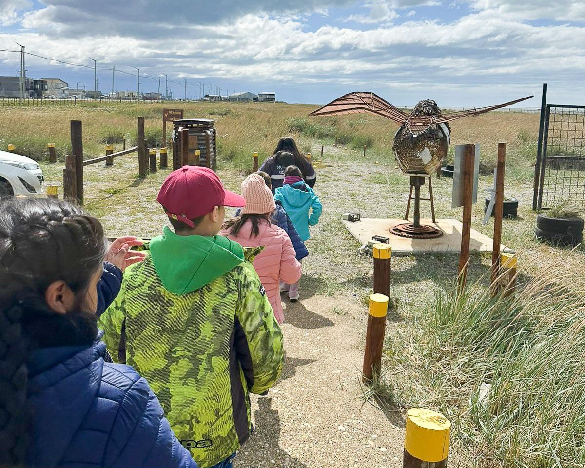 Infancias riograndenses visitaron el Centro de Interpretación Ambiental