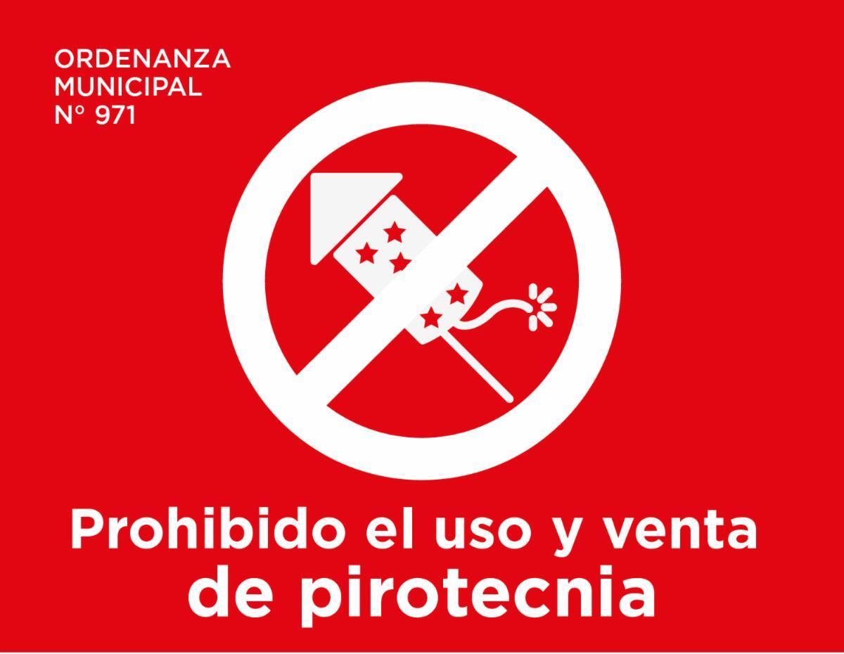 La Municipalidad de Ushuaia recuerda que está Prohibida la venta y el uso de Pirotecnia