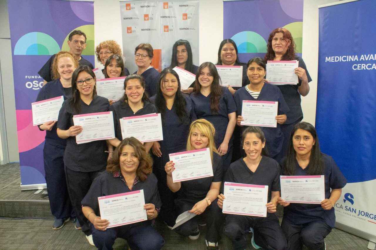 Tierra del Fuego sumó nuevos Cuidadores Domiciliarios formados en el curso “El Arte de Cuidar”