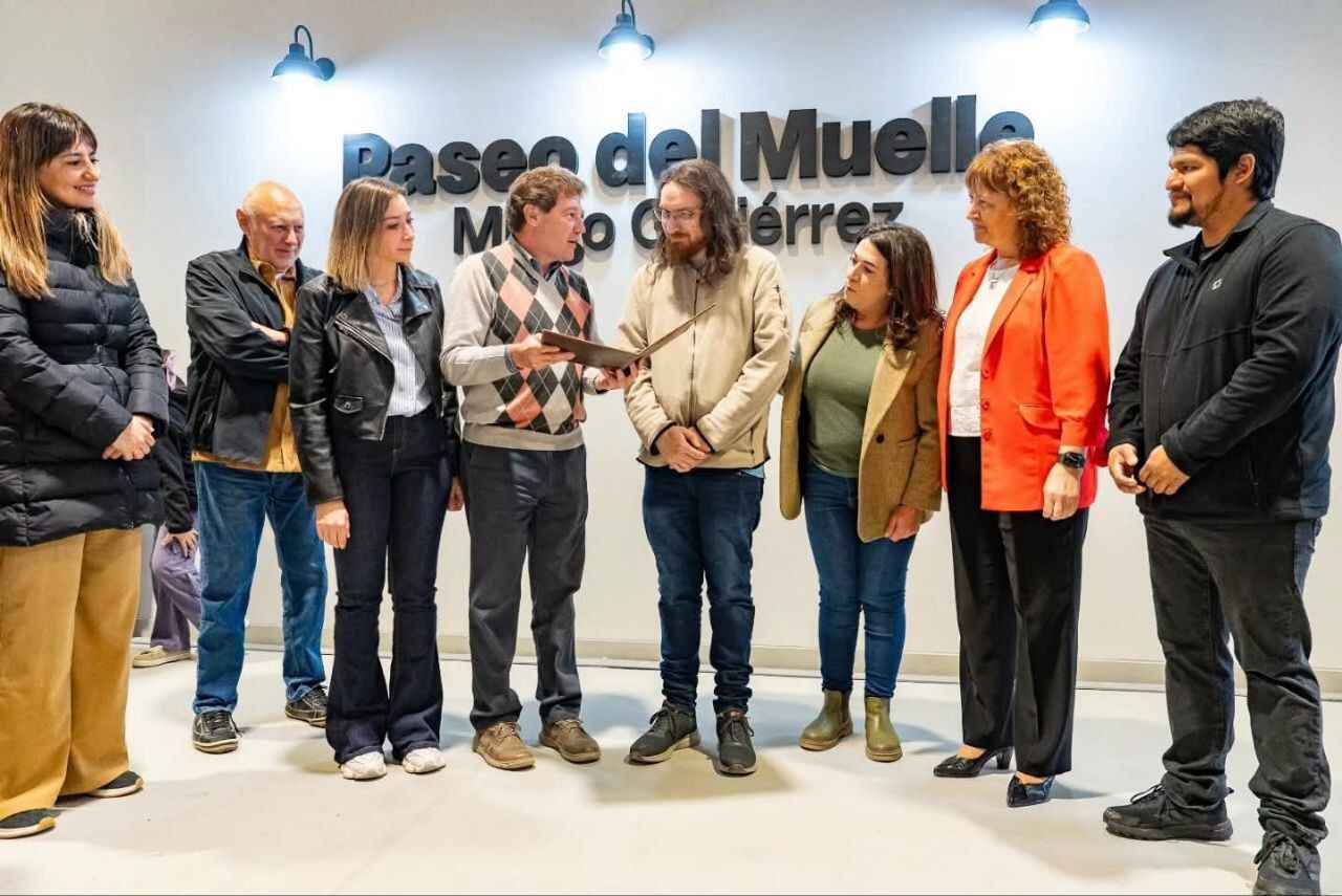 Gobierno inauguró el Paseo del Muelle “Mingo Gutierrez” en Río Grande