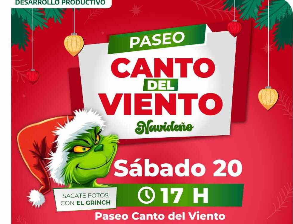 El Paseo Canto del Viento Navideño llega con descuentos y sorteos