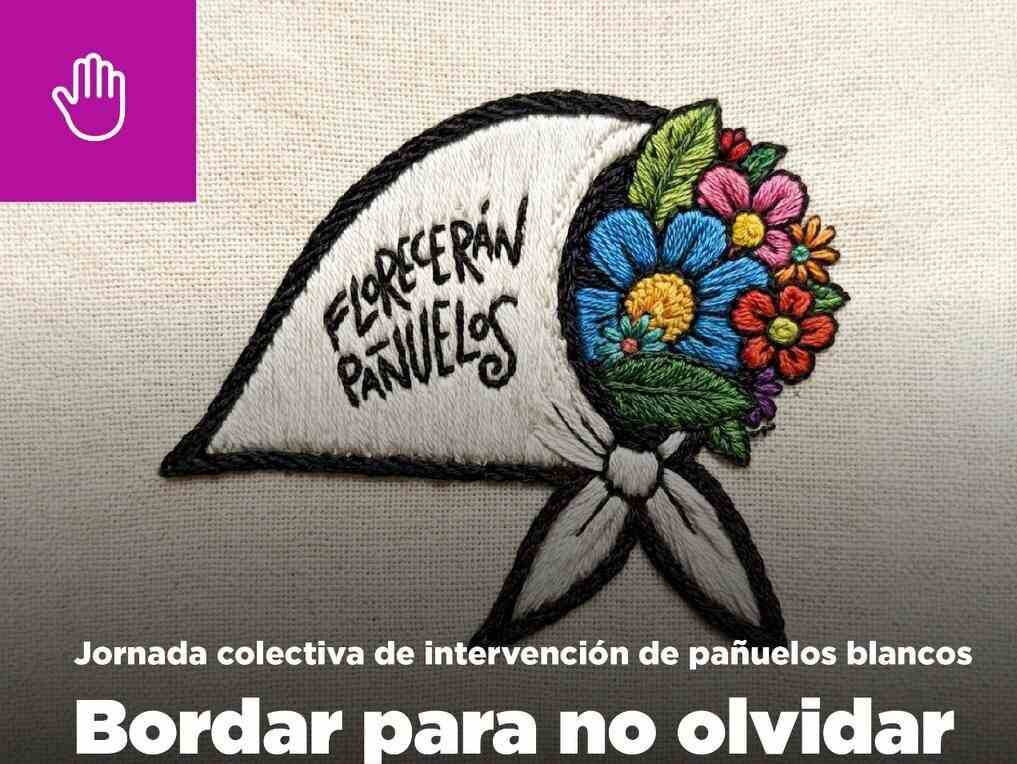 La Municipalidad invita a la jornada “Bordar para no Olvidar” en la Casa de la Cultura