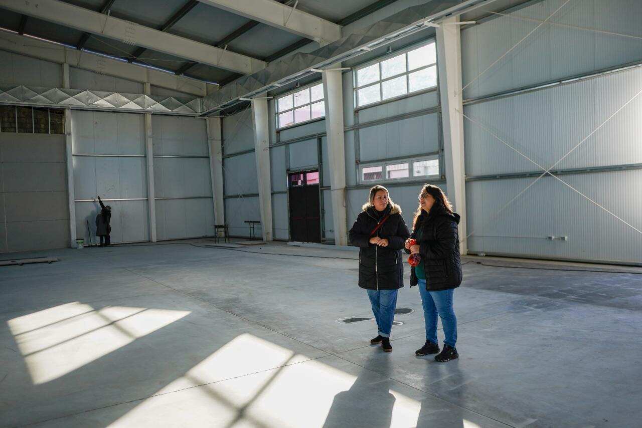 "Nos estamos transformando a escuela técnica y tener el gimnasio nos viene espectacular”