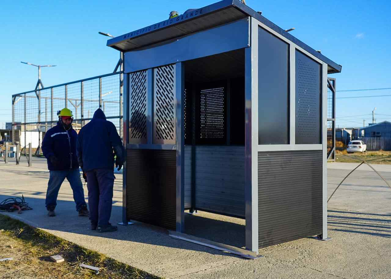 El Municipio incorpora  nuevas garitas de colectivos