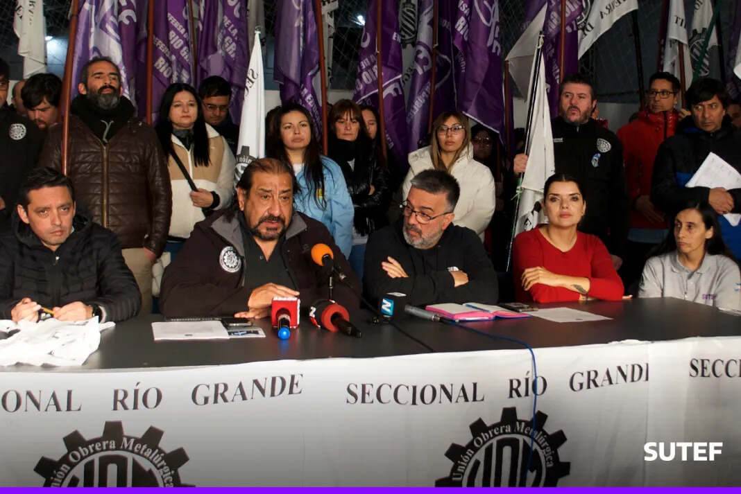 Sindicatos fueguinos impulsan una movilización contra la modificación del Régimen de Zona Fría