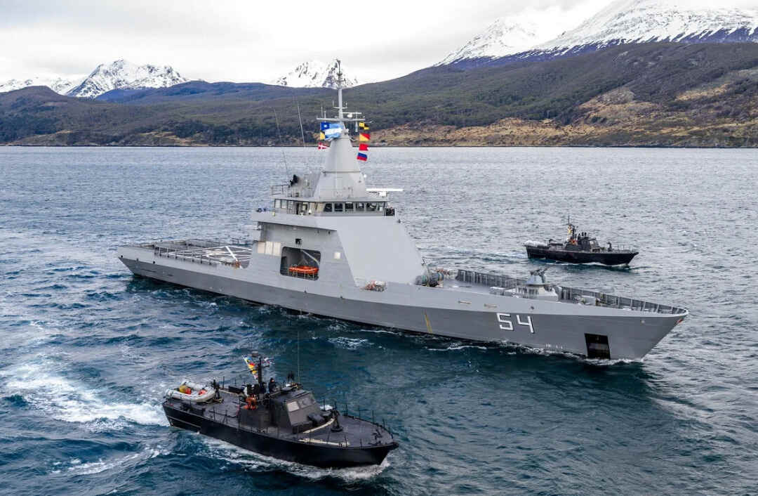 Jornadas de Puertas Abiertas en el Muelle Militar de la Base Naval Ushuaia