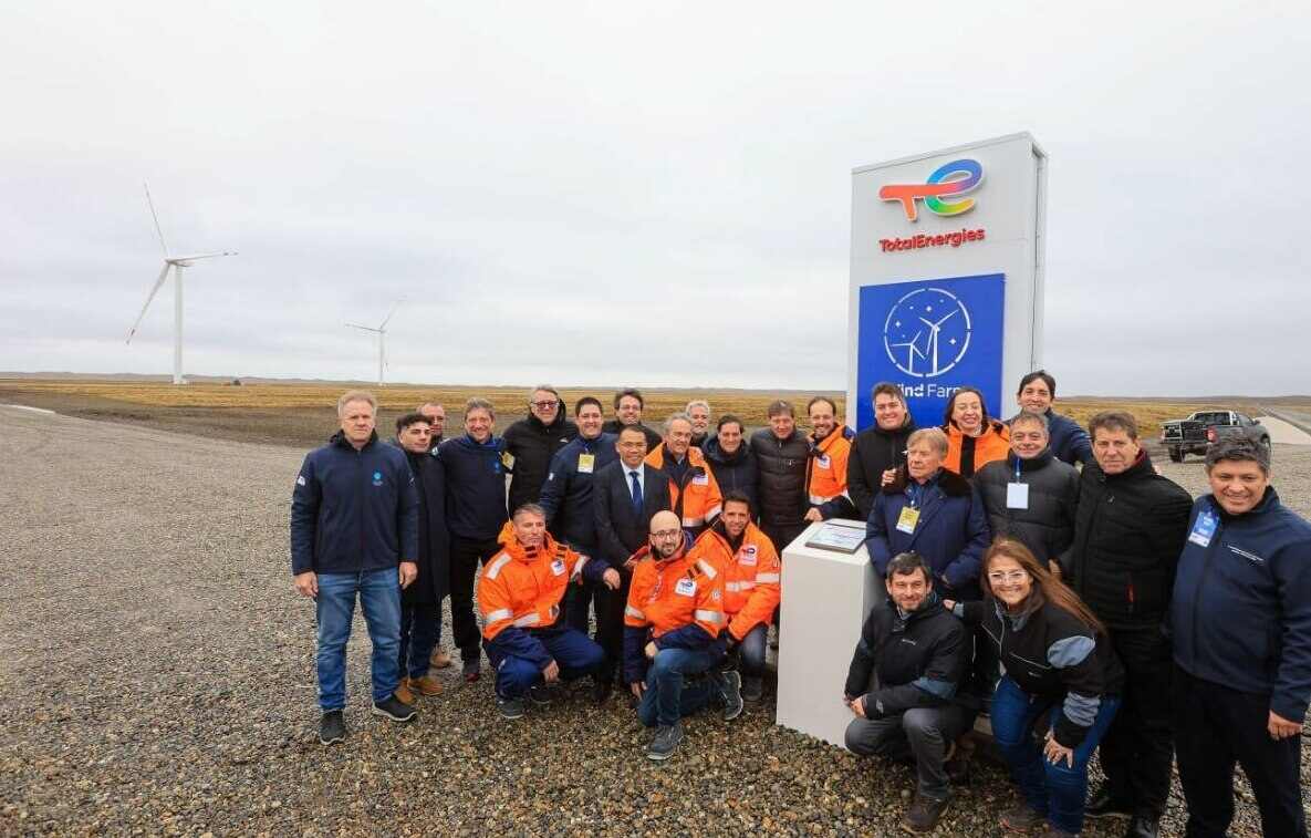 Perez destacó la inversión y el empleo en un desarrollo clave para la Matriz Energética Fueguina