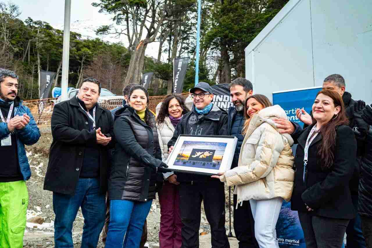 El Municipio acompañó la inauguración de la nueva Aerosilla del Cerro Martial
