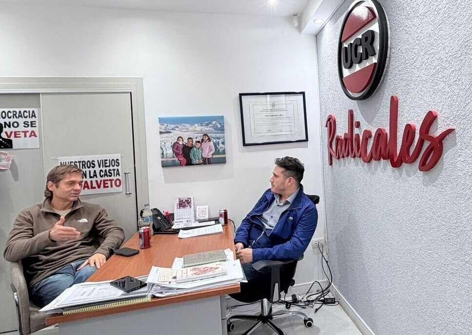 Sciurano se reunió con el Presidente de la UCR y con la Juventud del partido en Río Grande*