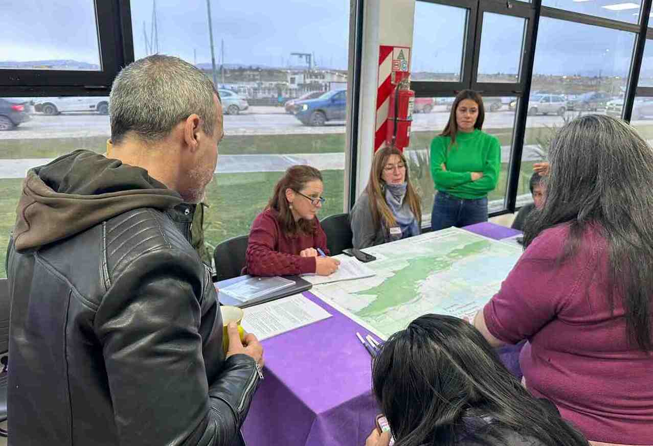 La Provincia avanzó en la construcción participativa del Mapa de Riesgo de Incendios Forestales para la cuenca alta de Ushuaia
