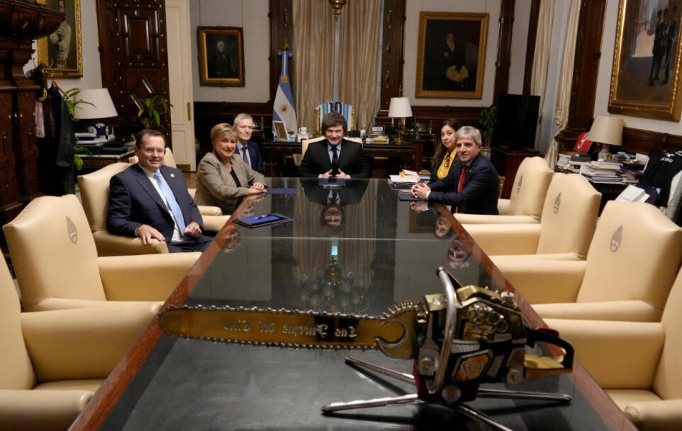 El Presidente Milei recibió a la Directora del FMI, Kristalina Georgieva