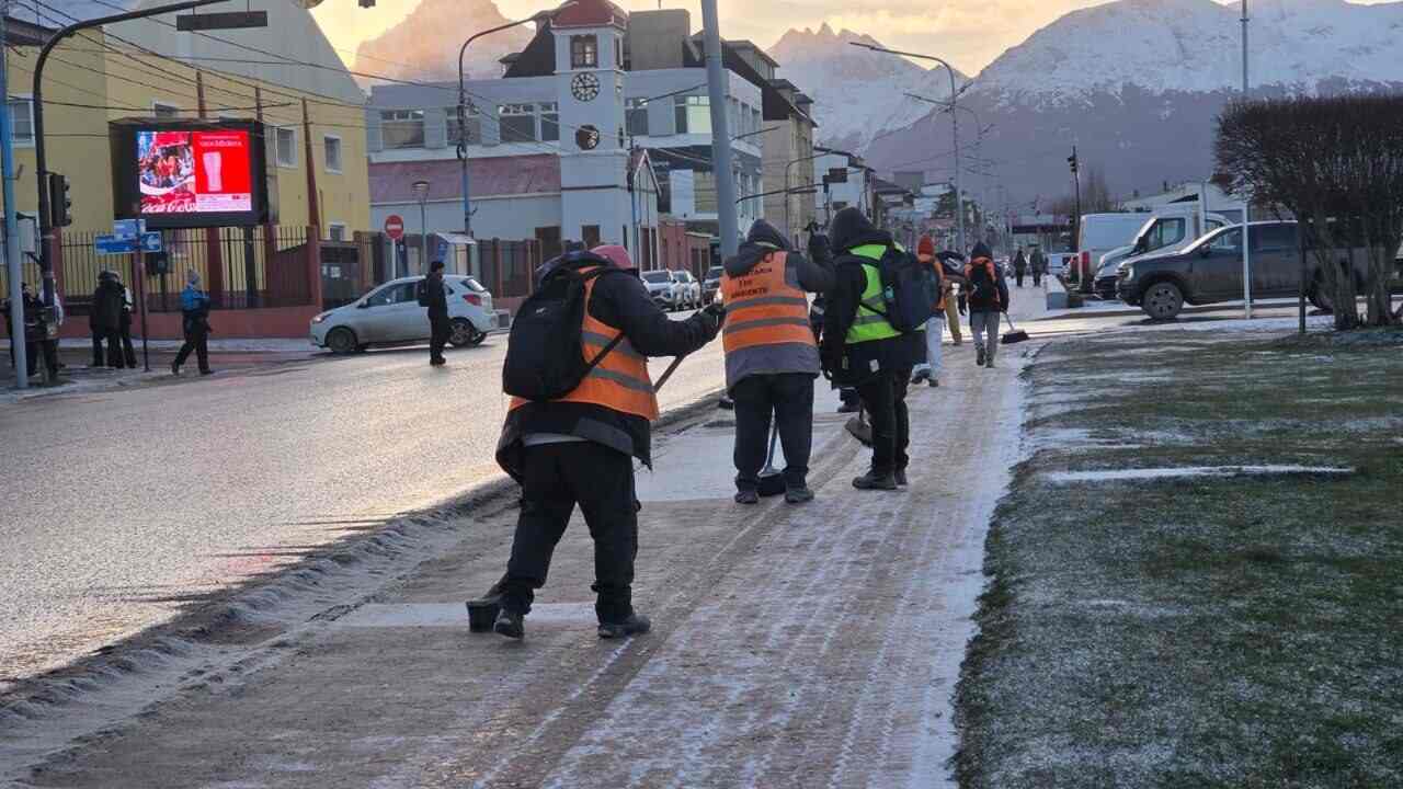 Continúan las tareas de limpieza del Operativo Invierno