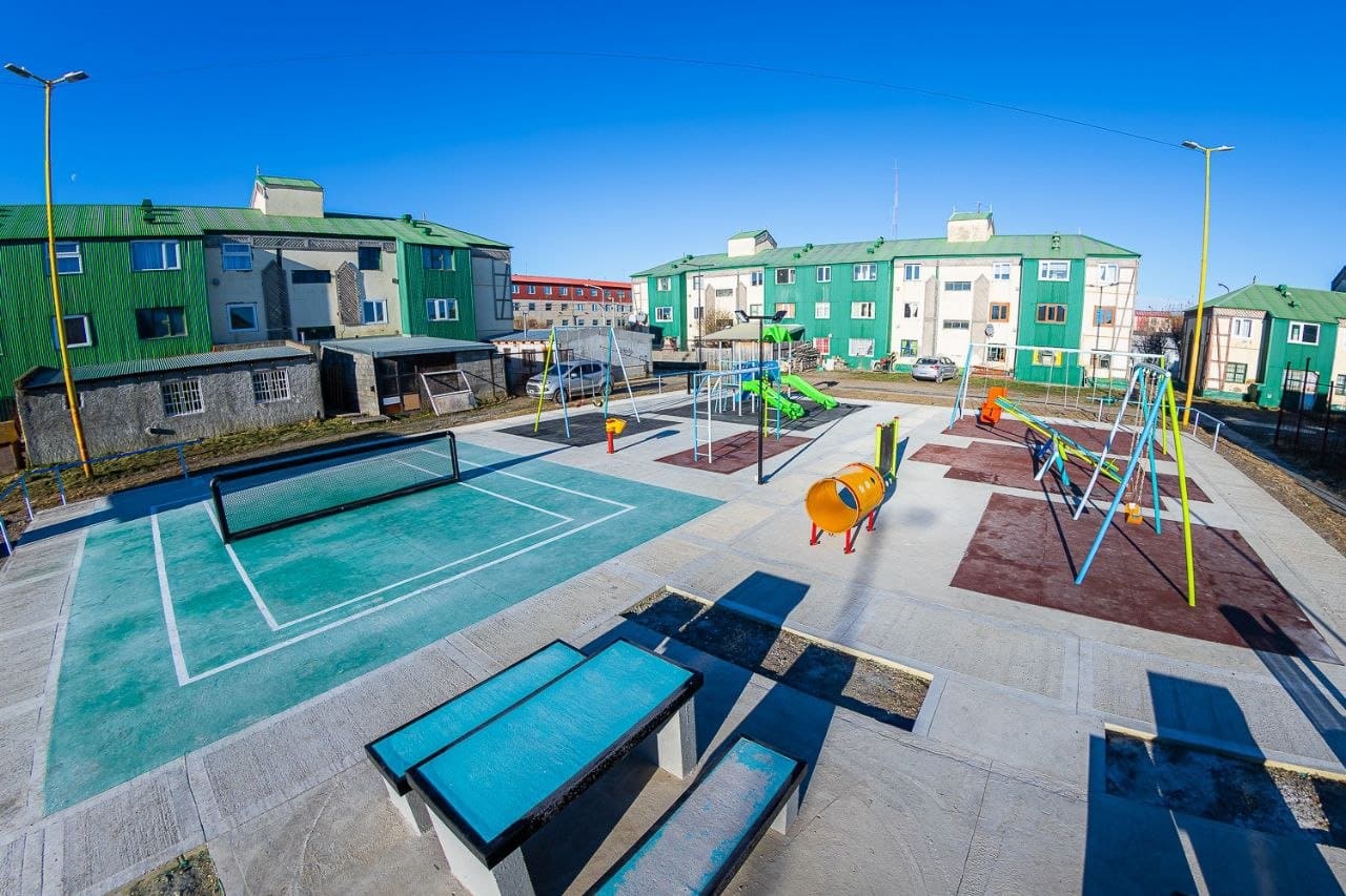 Río Grande cuenta con un nuevo espacio público para las familias