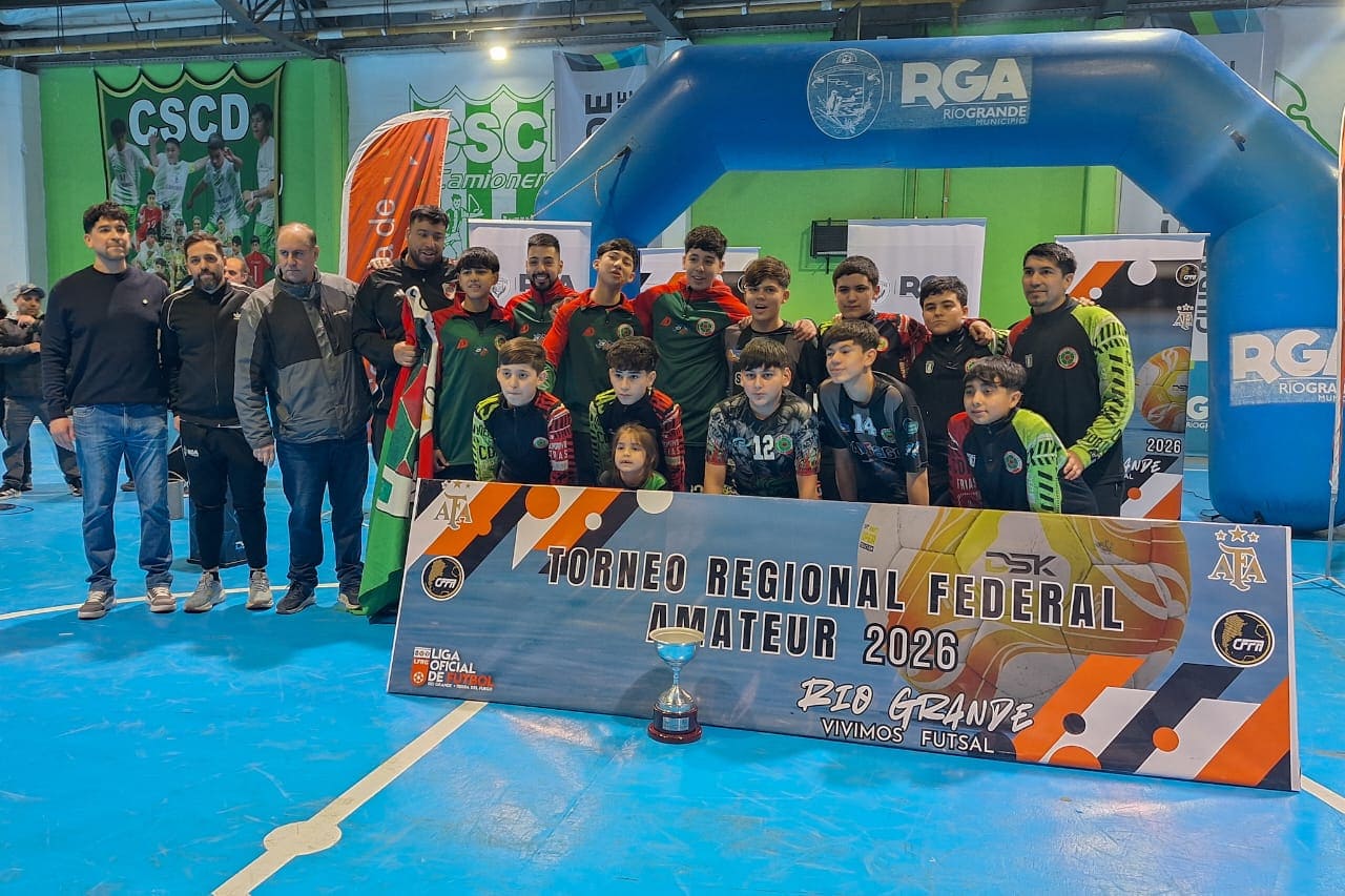 Río Grande fue sede del Torneo Nacional de Clubes Sub 13 Y Sub 15 DE Futsal AFA