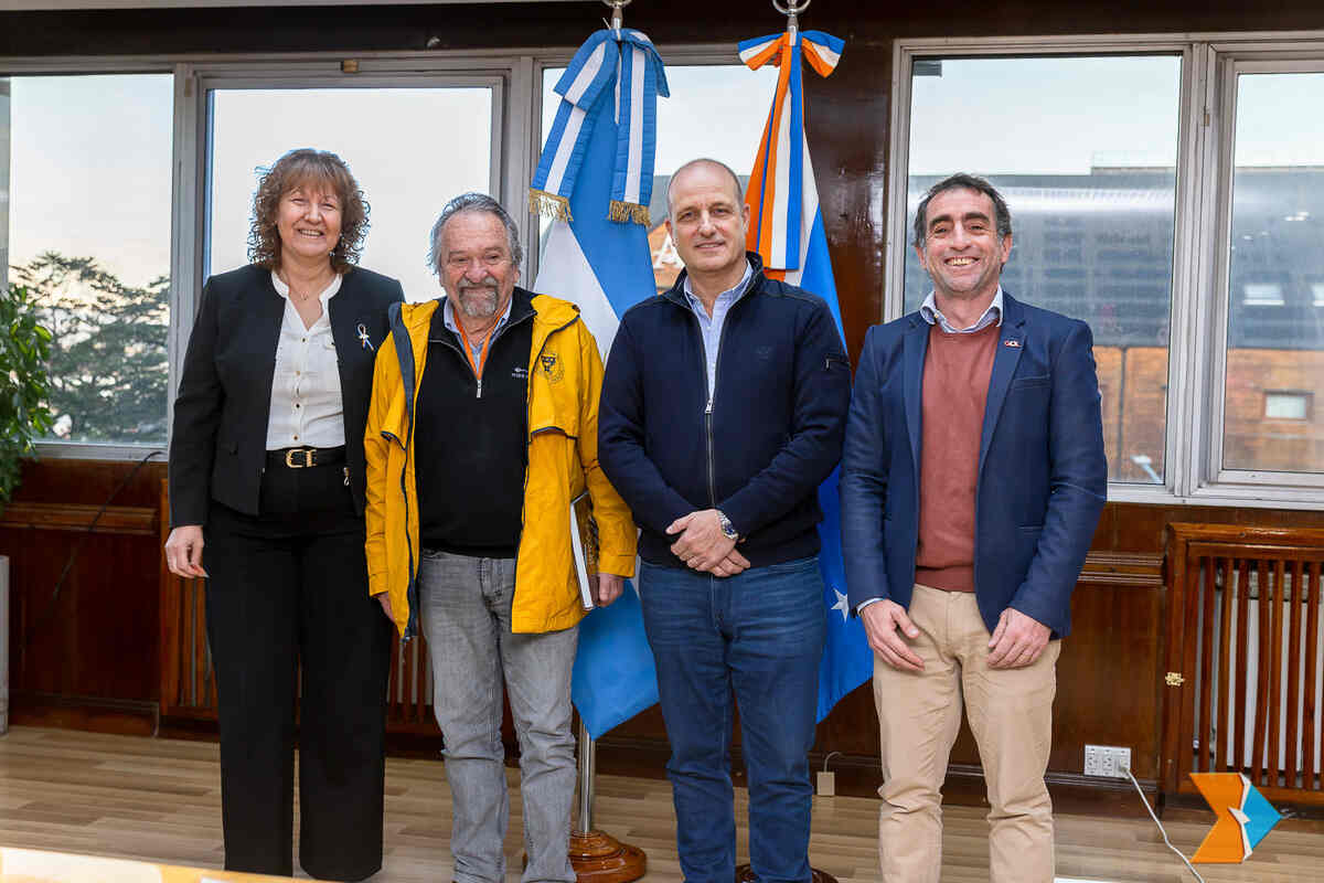 Mónica Urquiza recibió a ejecutivos de la línea aérea GOL