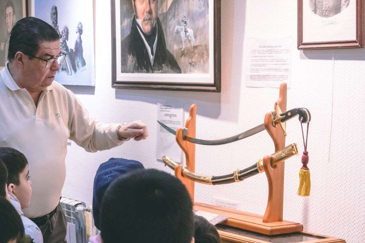 Chicos y chicas visitaron la XIX Muestra del Libertador San Martín